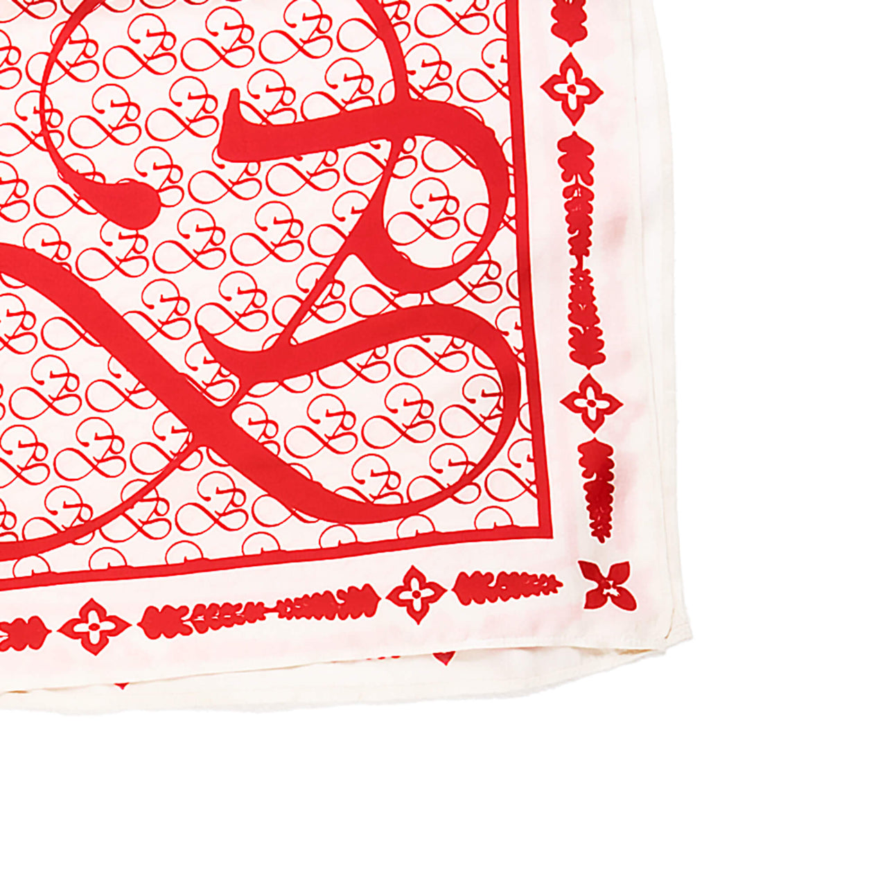 MONOGRAM SILK SCARF